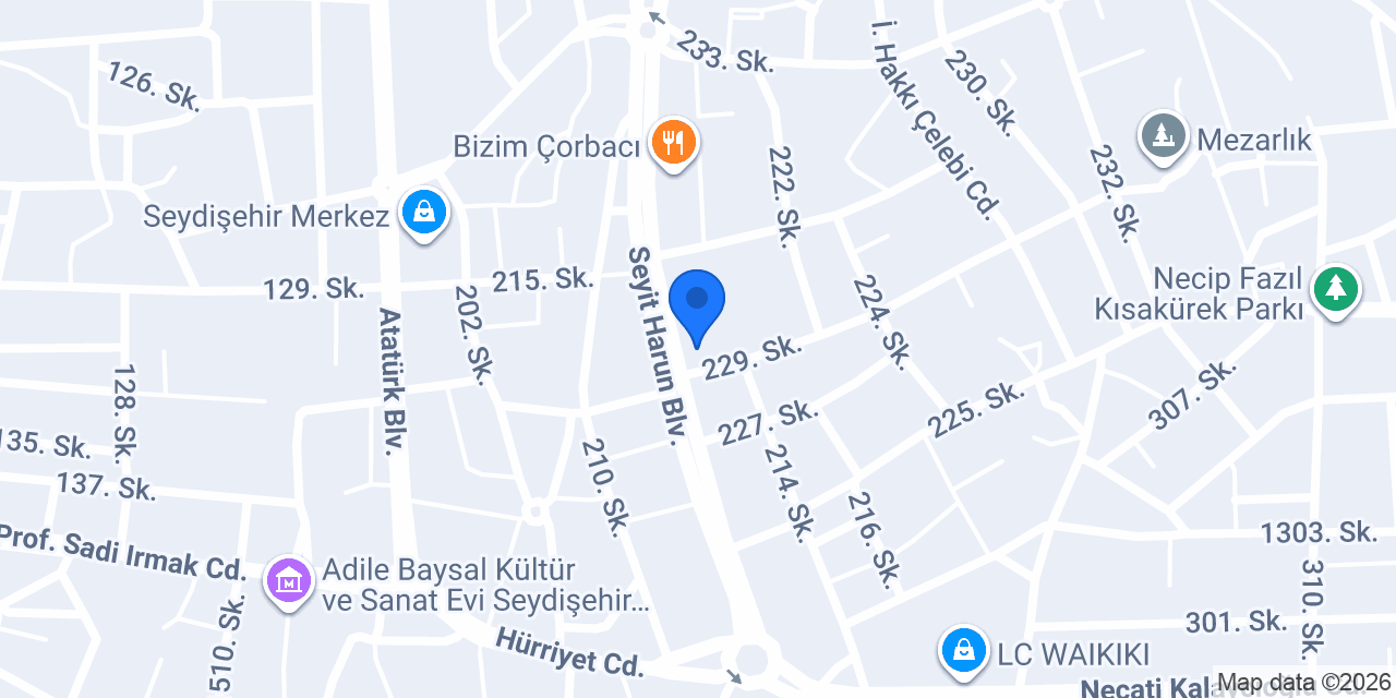 Avukat Şule Kiraz konumu