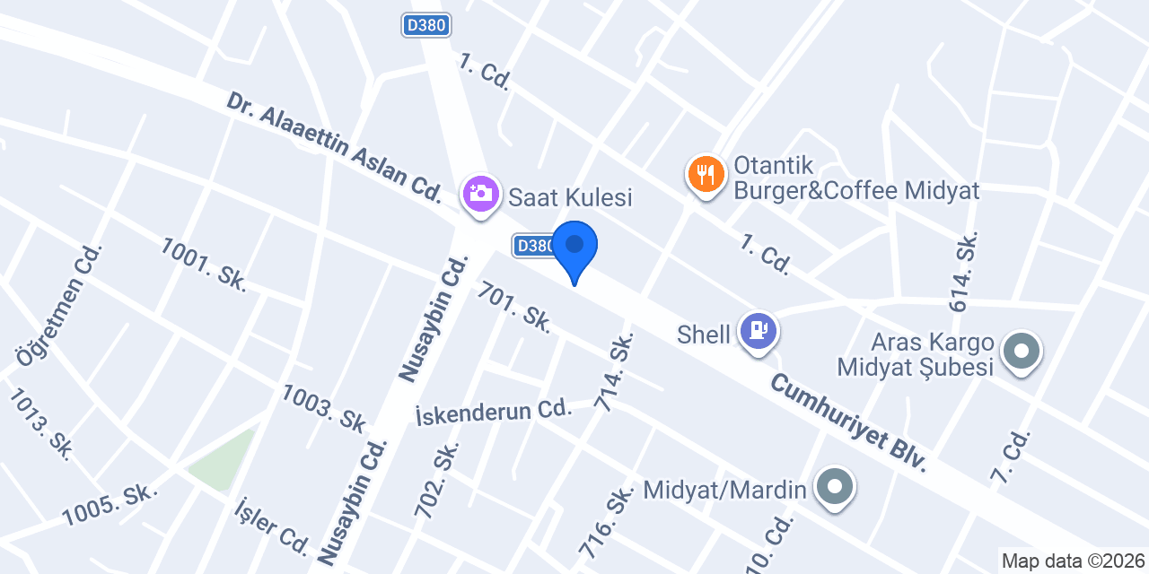 KÖZDE PİZZA konumu