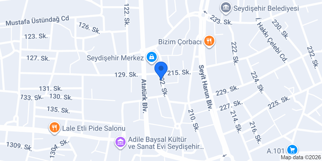 Yuvam Mobilya konumu