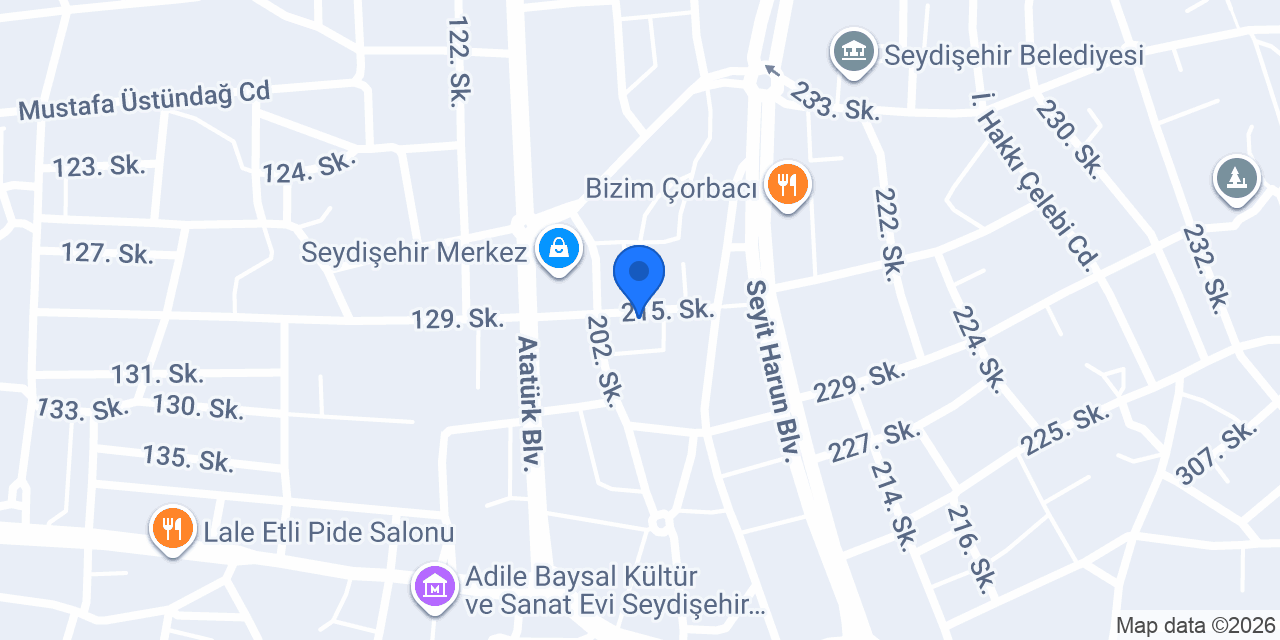Yasemin Çiçek Sarayı konumu