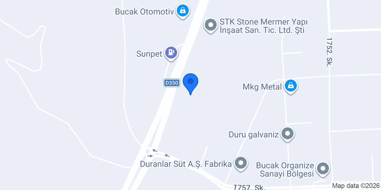 BELGESTONE MERMER BUCAK konumu