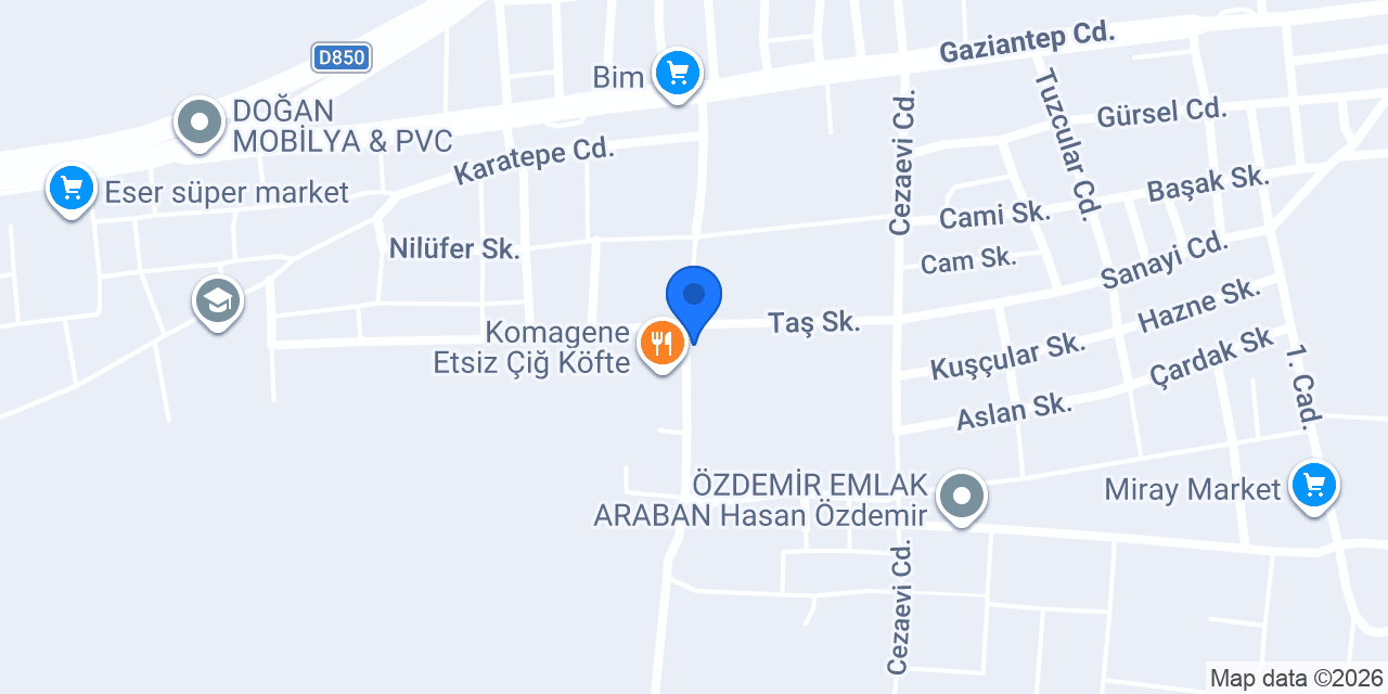 Araban Gurme konumu