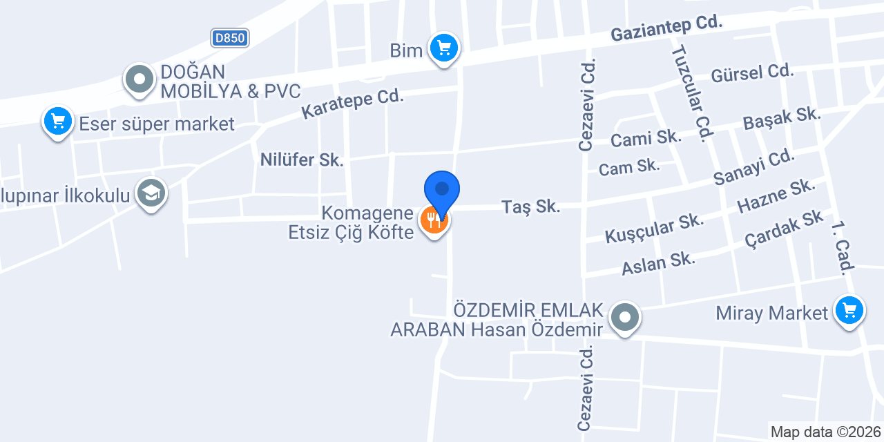 BABUŞOĞLU İNŞAAT konumu