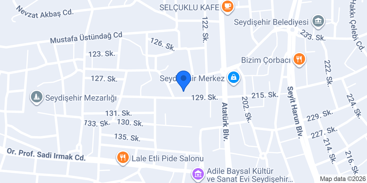 YENER Yapı Denetim LTD.ŞTİ konumu