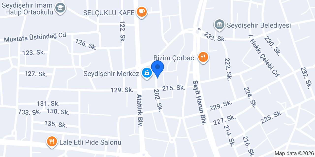 KUAFÖR HAYRİ CEYLAN konumu