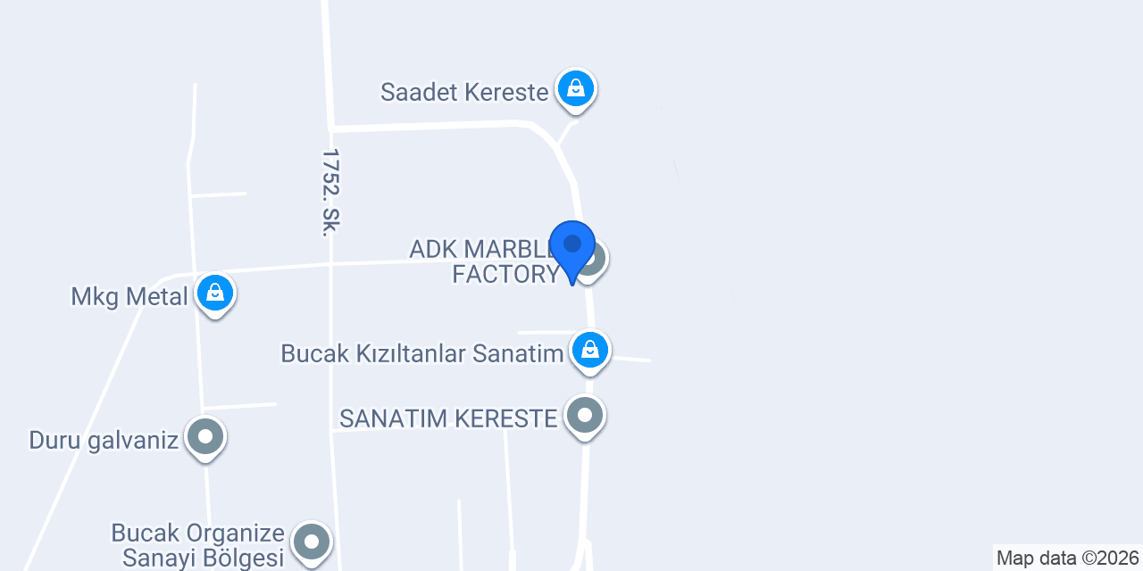 Çimtaş Mermer konumu
