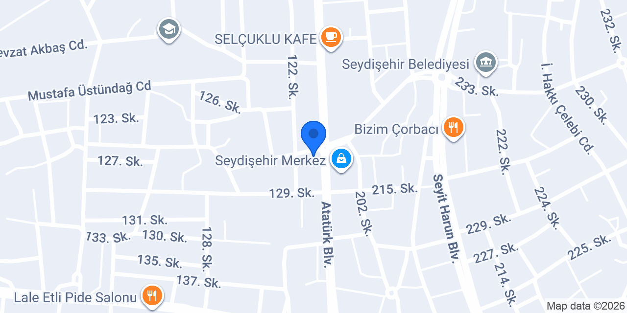 Yeni Derman Eczanesi konumu