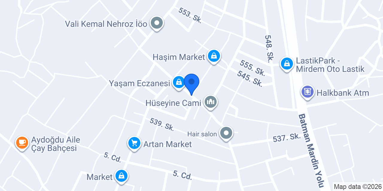 Portakal Çiçeği Anaokulu konumu