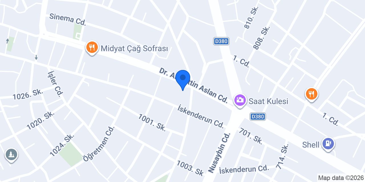 Hey Döner-Mardin Midyat konumu