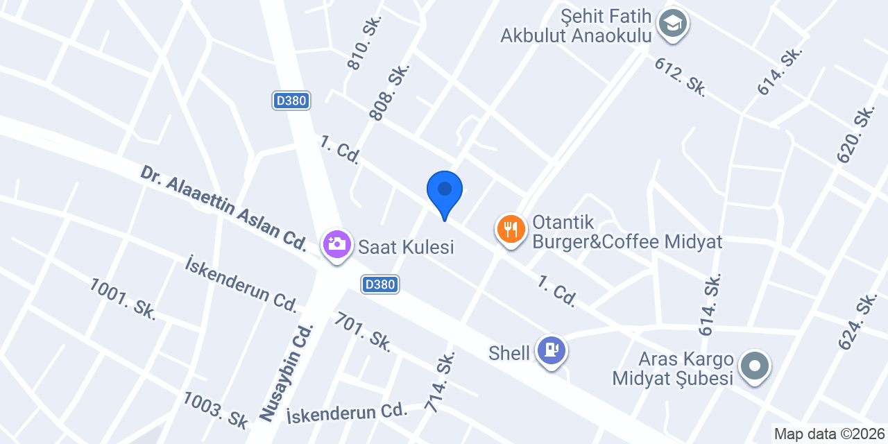 AKYÜZ Ticaret konumu