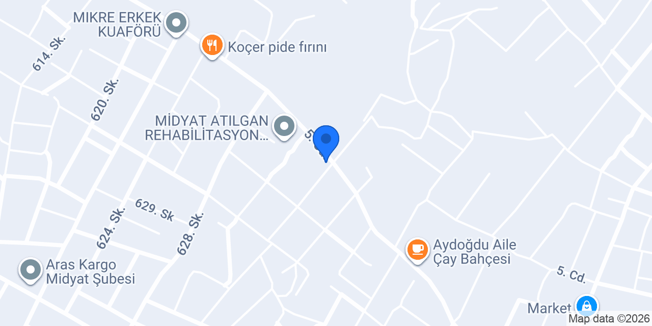 Midyat dörtyol taksi konumu