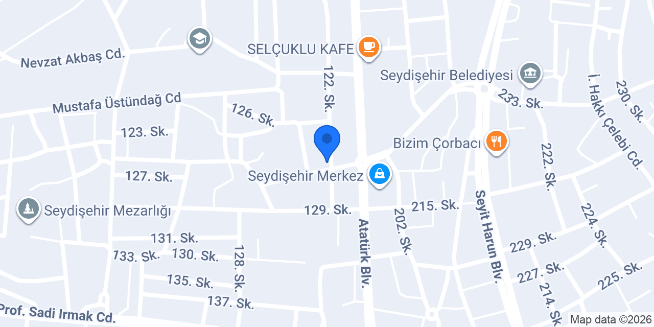 ALİ KIVANÇ SİGORTA LTD. ŞTİ. konumu