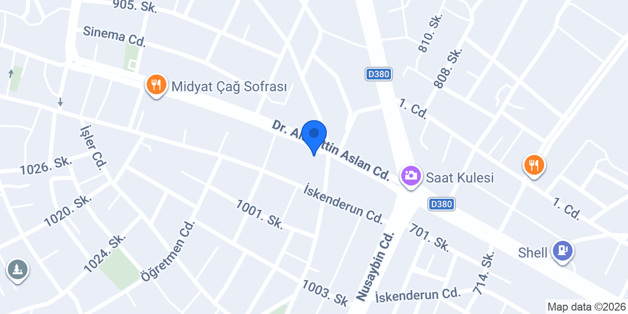 Mir Telkari (Oruçoğlu Gümüşçülük) konumu