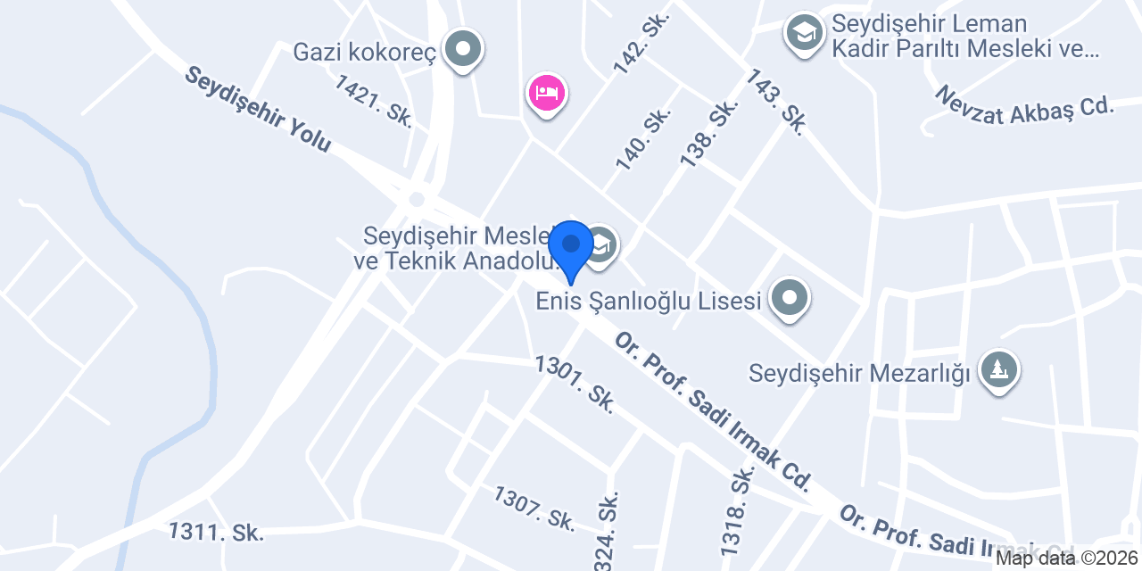 Seydişehir Eml konumu