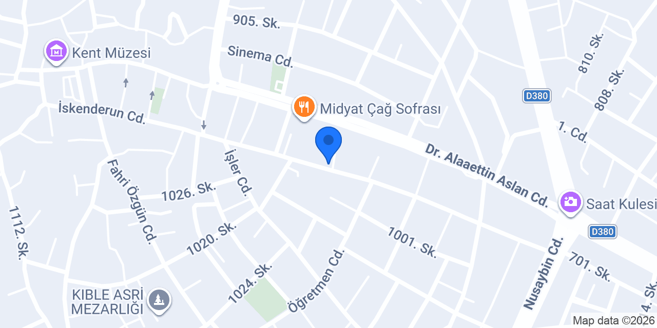 Midyat Şehit Velit Bekdaş Ortaokulu konumu