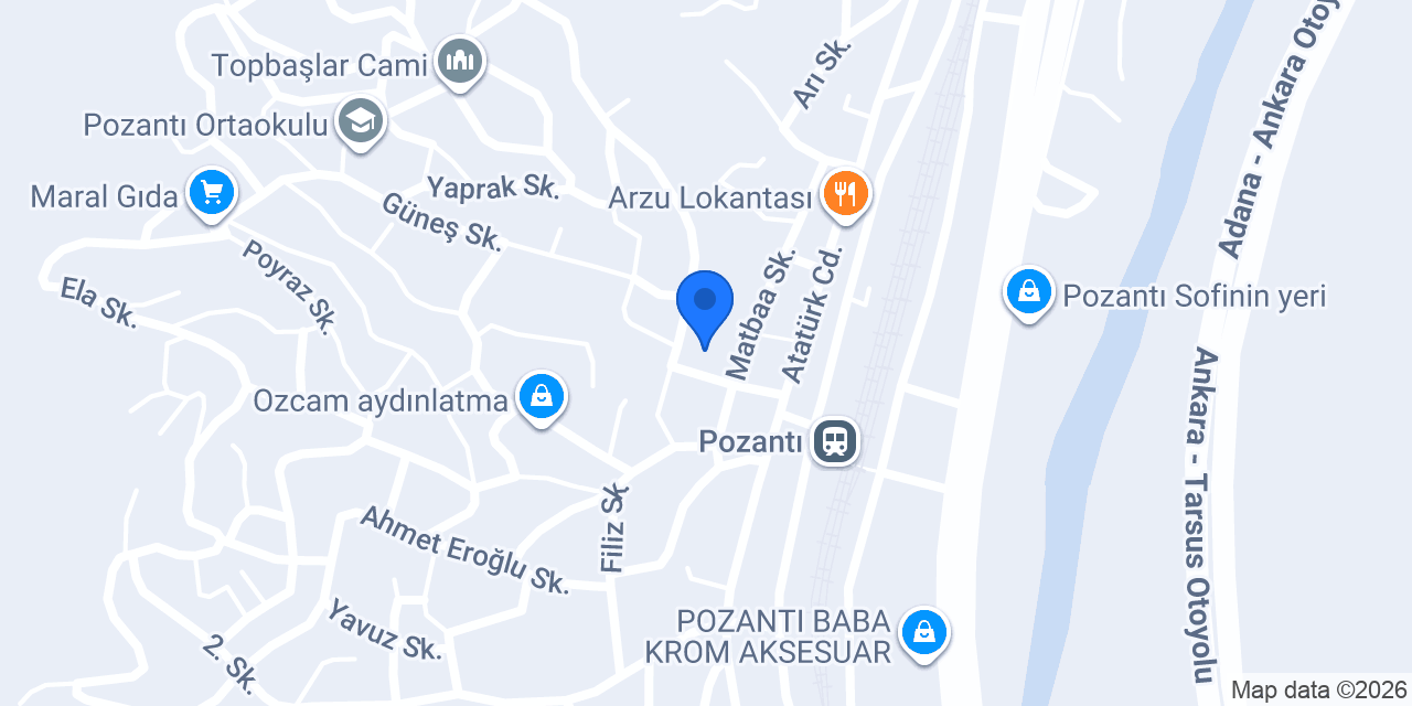 Acıktım Tantuni konumu