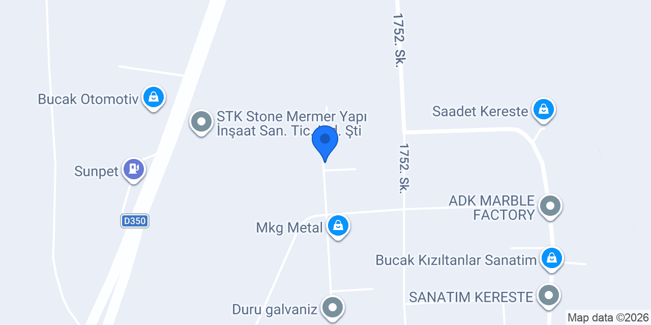 BUCAK DÖKÜM SAN. VE TİC. A.Ş. konumu