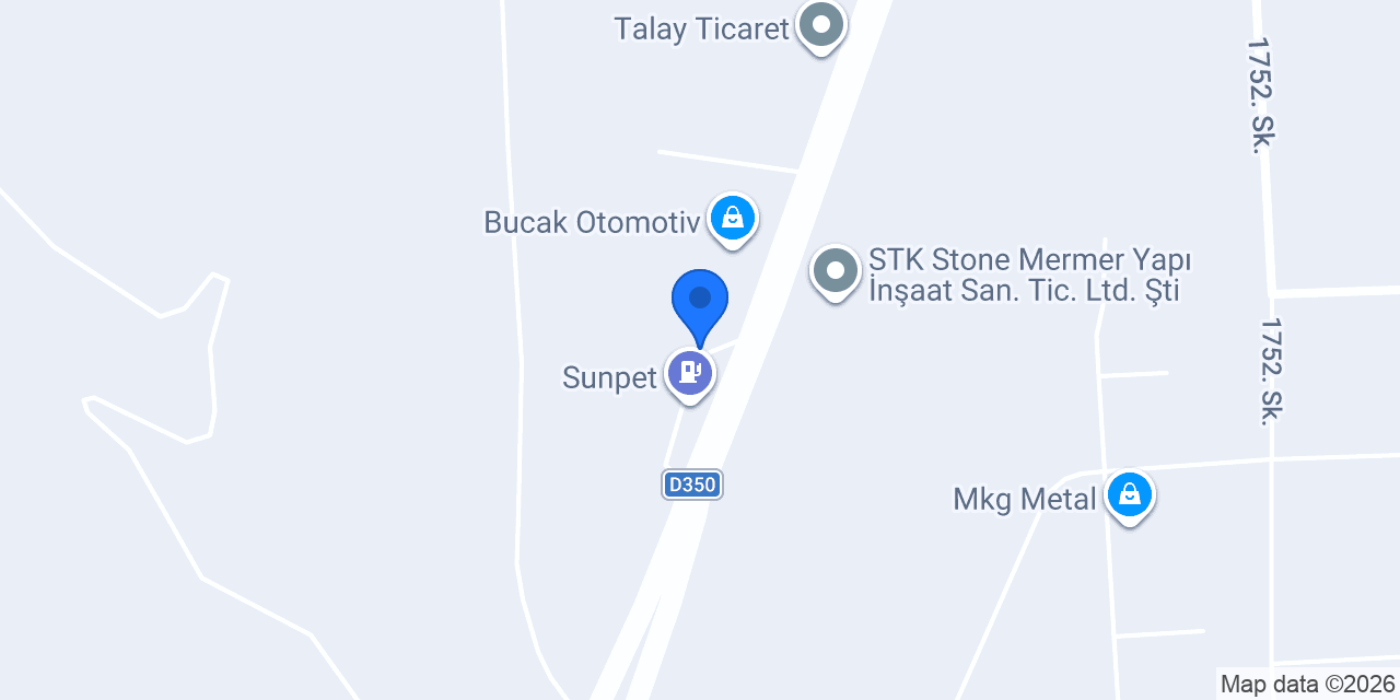 Öztürk Oto Lastik konumu