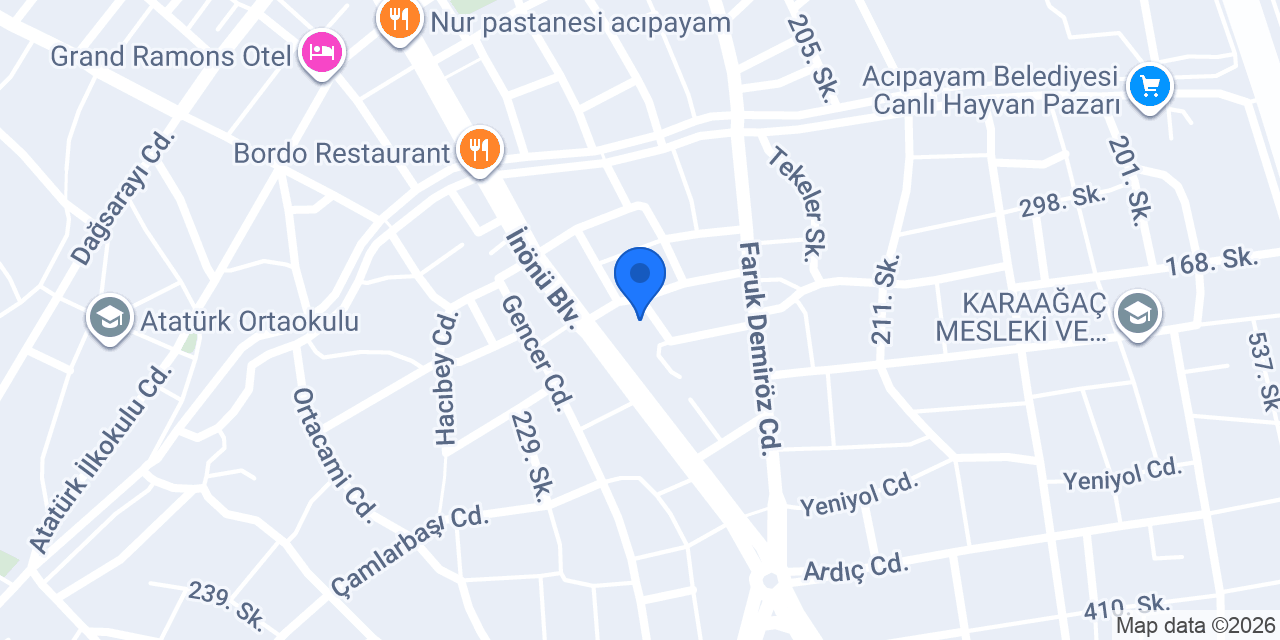ASYAP ASANSÖR konumu