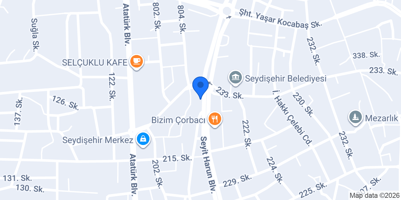 TOROS OPTİK konumu