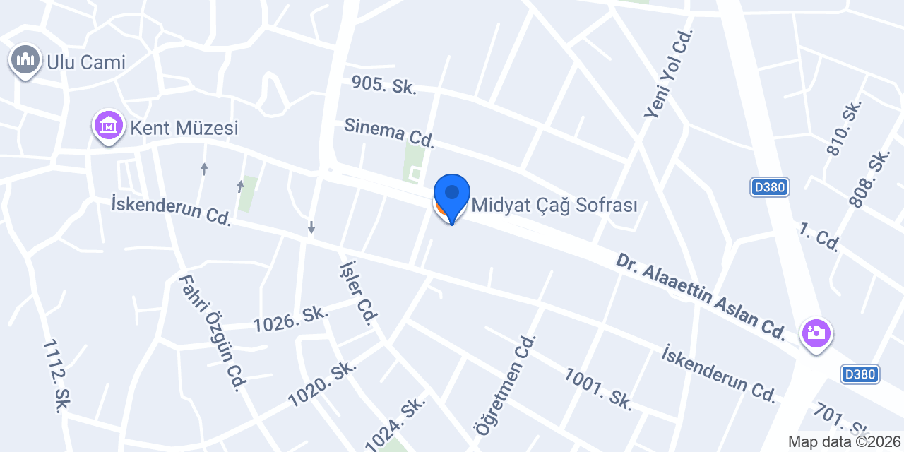Catch midyat konumu