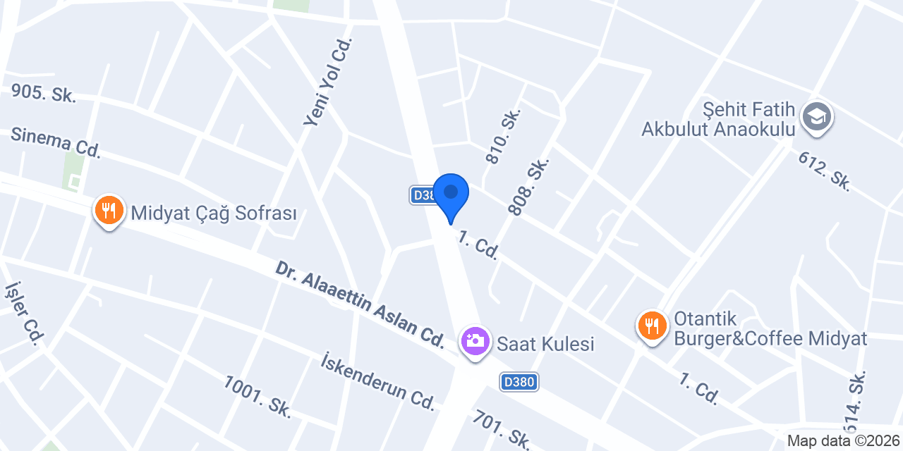 Truva oto aksesuar konumu