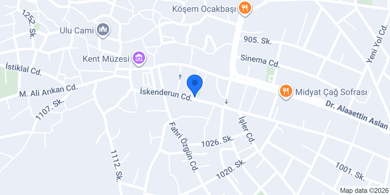 Midyat Huzur Elektrik konumu
