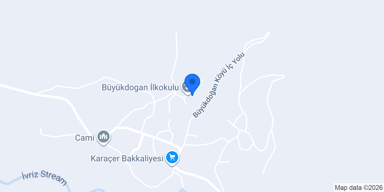 Büyükdogan İlkokulu konumu