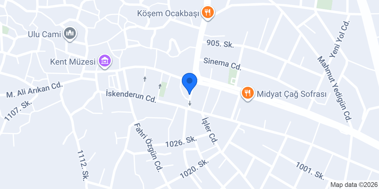 mervem kuru temizleme konumu