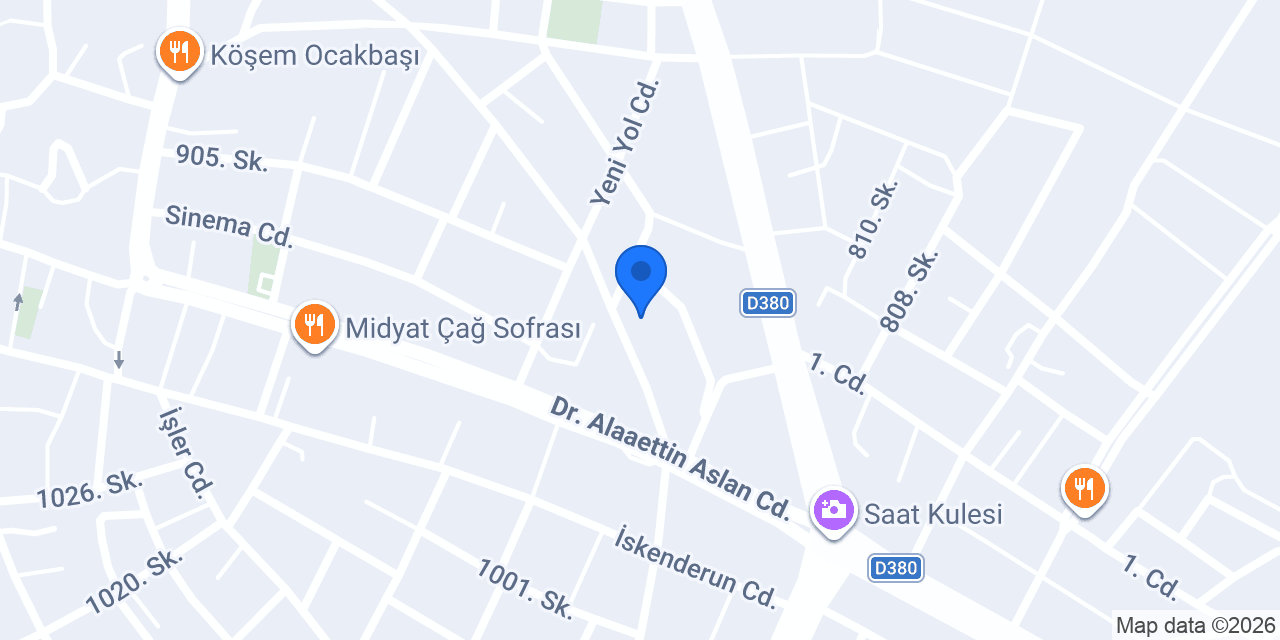 Aymenisa elektrik konumu