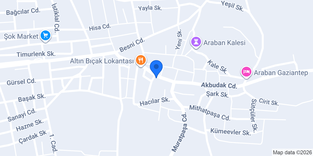 Merkez İlkokulu konumu