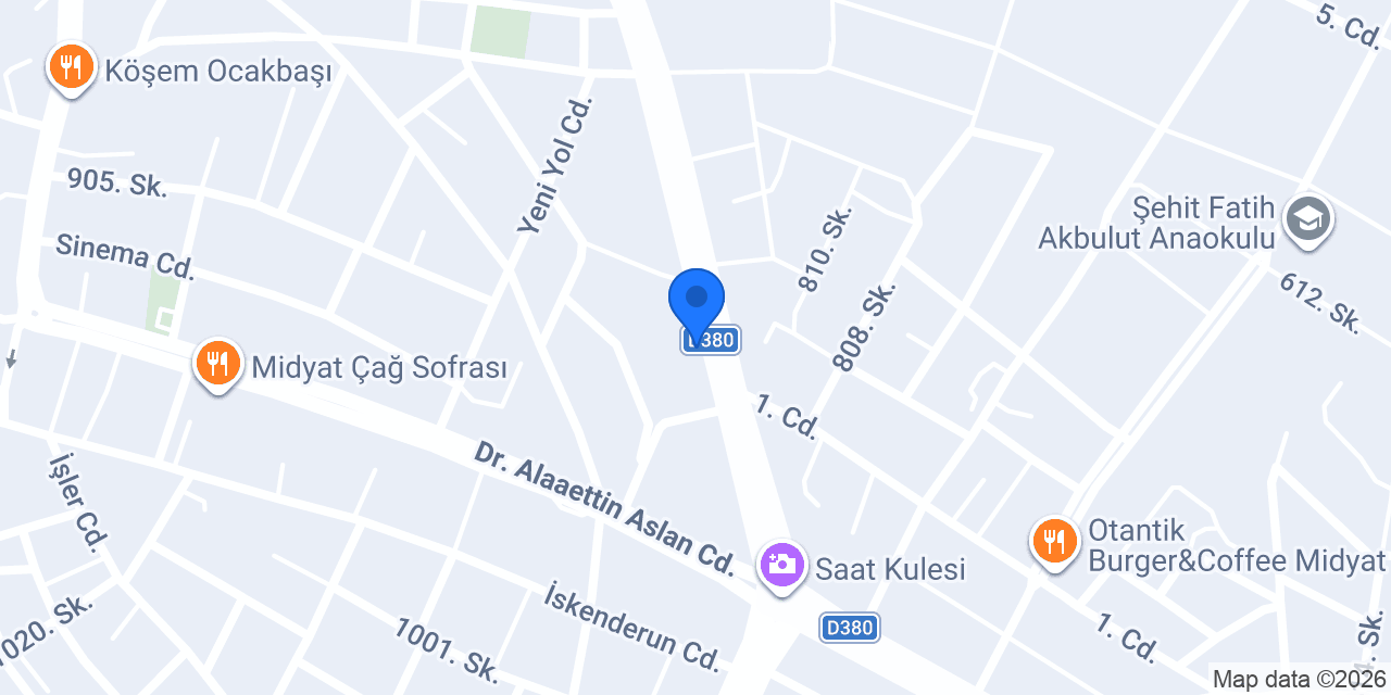 Celik Group konumu