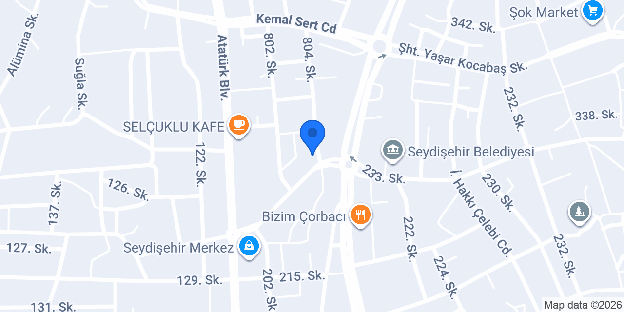 Lena İç Mimarlık konumu