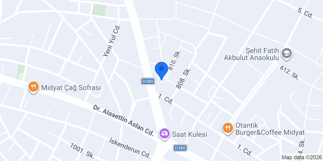 MİDYAT İNŞAAT YAPI TASARIM konumu