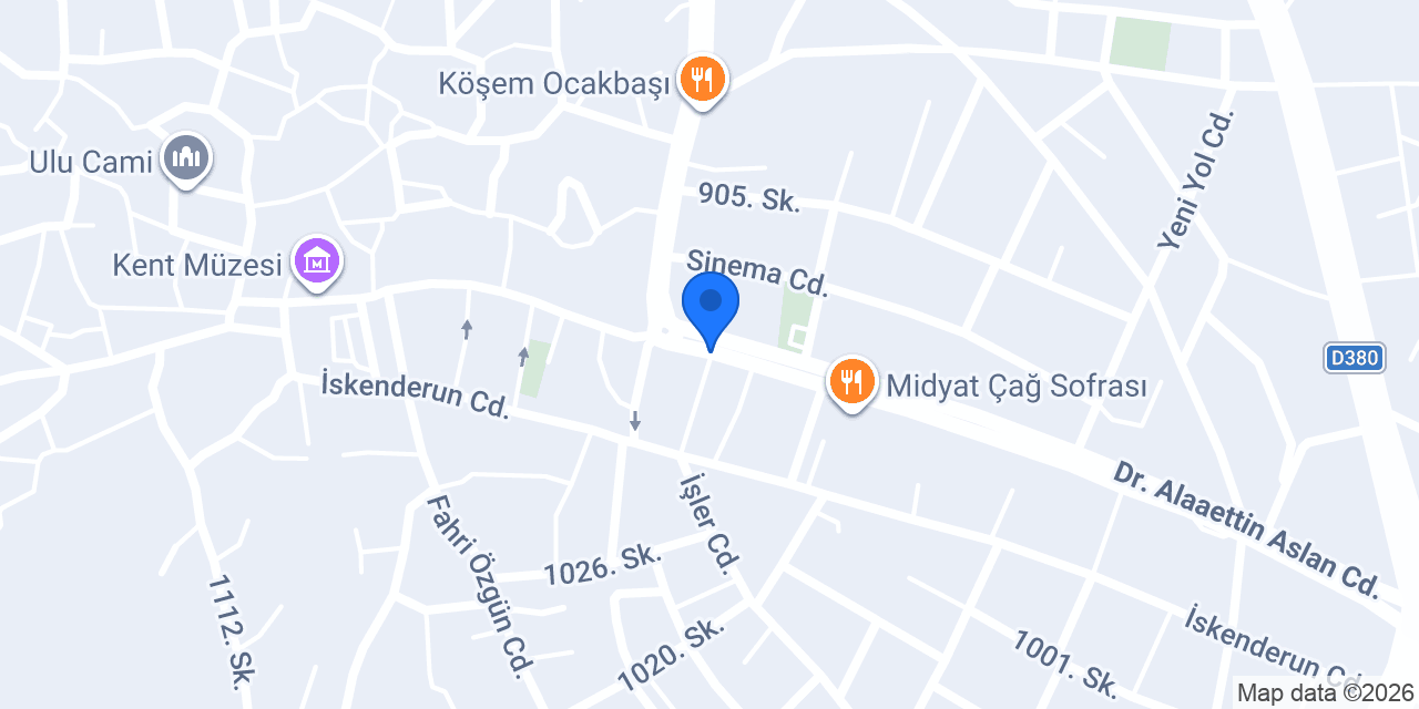 Midyat taksi konumu