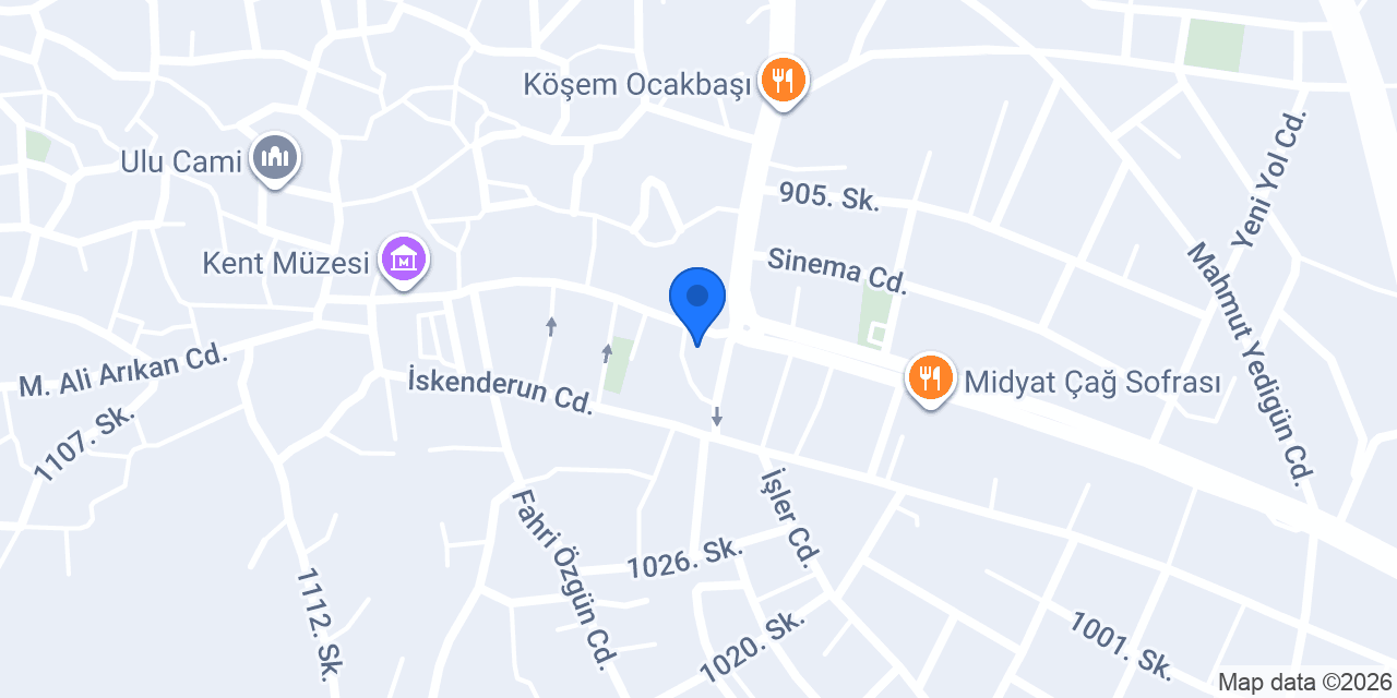 Akinci Kuaför Salonu konumu