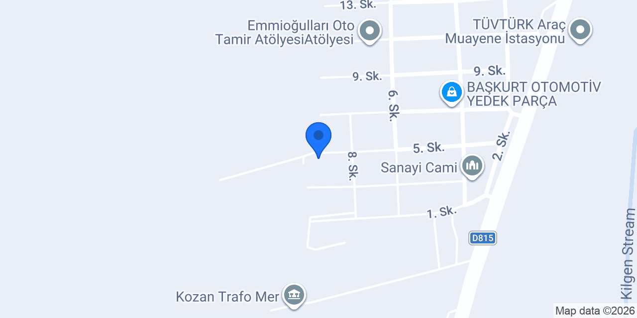 ATAMAN CİVATA konumu
