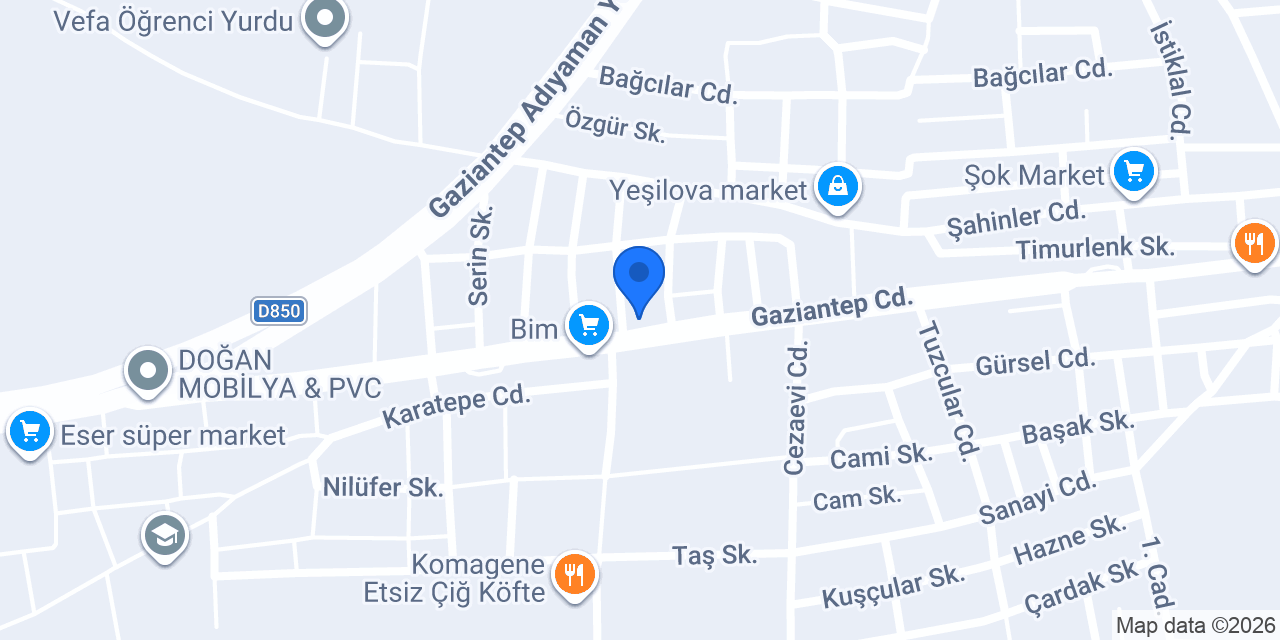 Cengiz Elektrik konumu