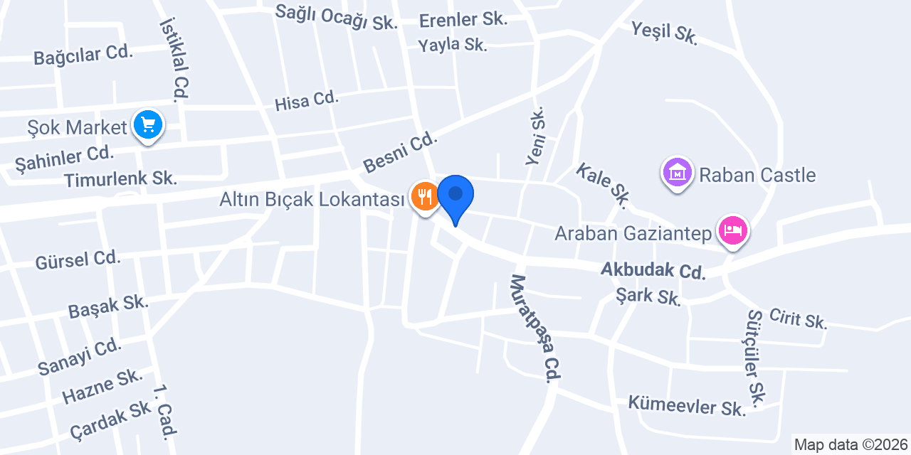 Şanlı Unlu Mamulleri konumu