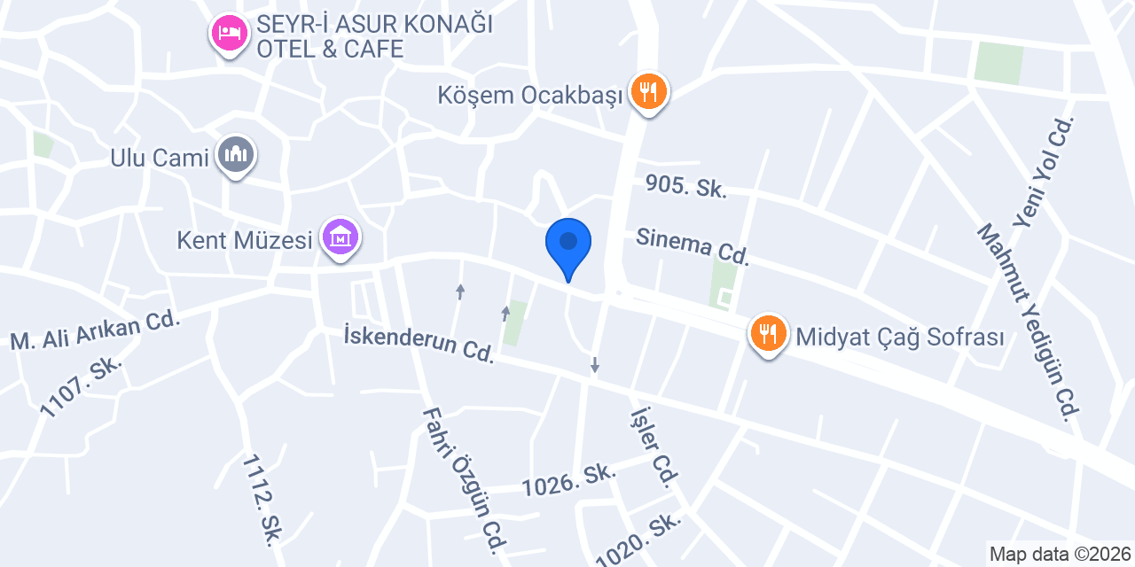 YILMAZ ECZANESİ konumu