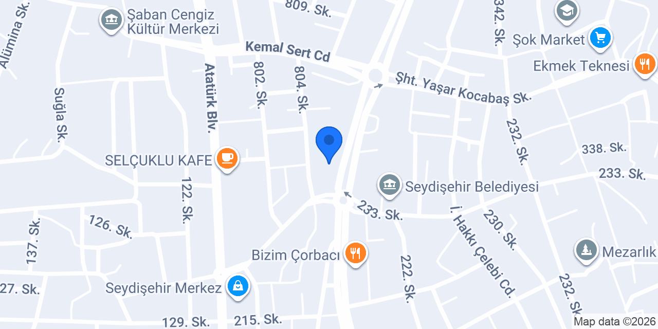 Ayvacı Eczanesi konumu