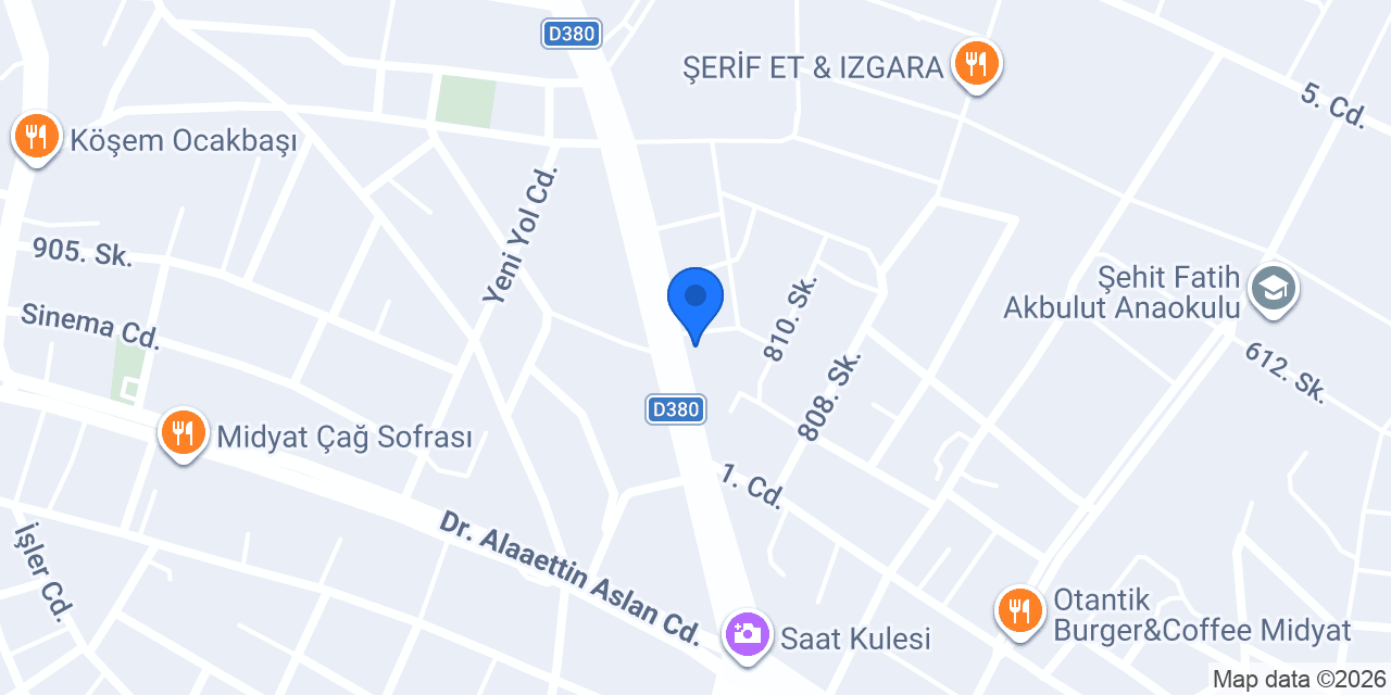 Özgün Rotbalans konumu