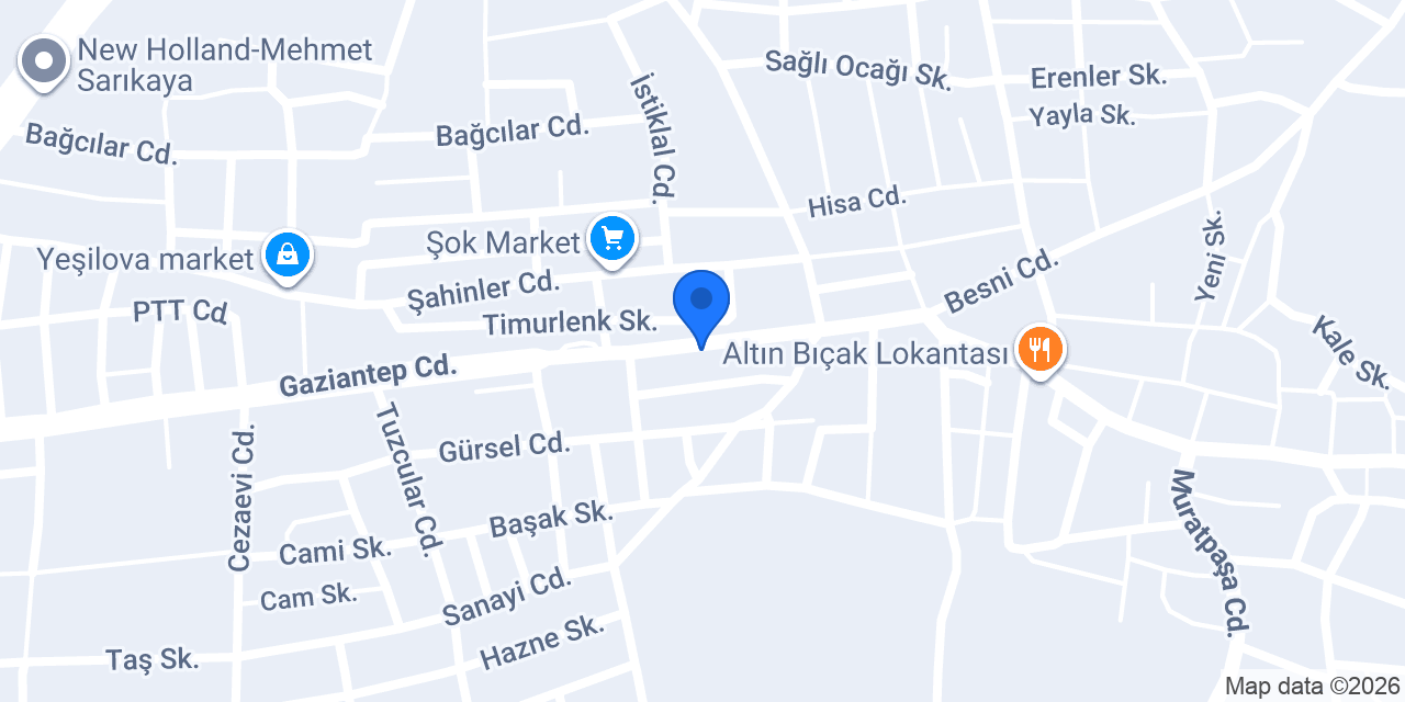 Araban Erkek Hacamat konumu