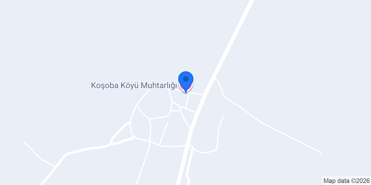 Koşoba Köyü Muhtarlığı konumu