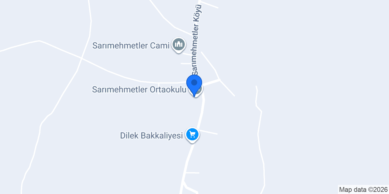 Sarımehmetler Ortaokulu konumu