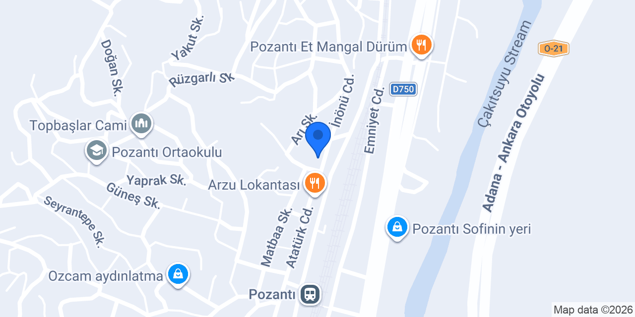 Babacan Kokoreç konumu