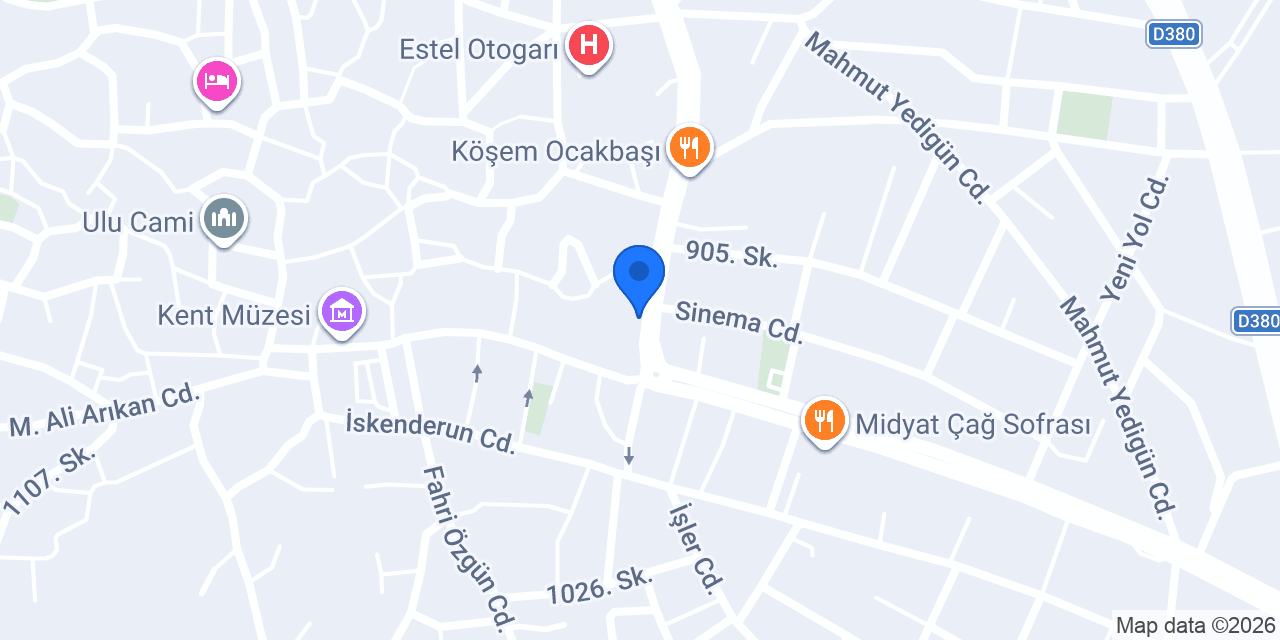 MİDYAT İKRA BAKLAVALARI konumu