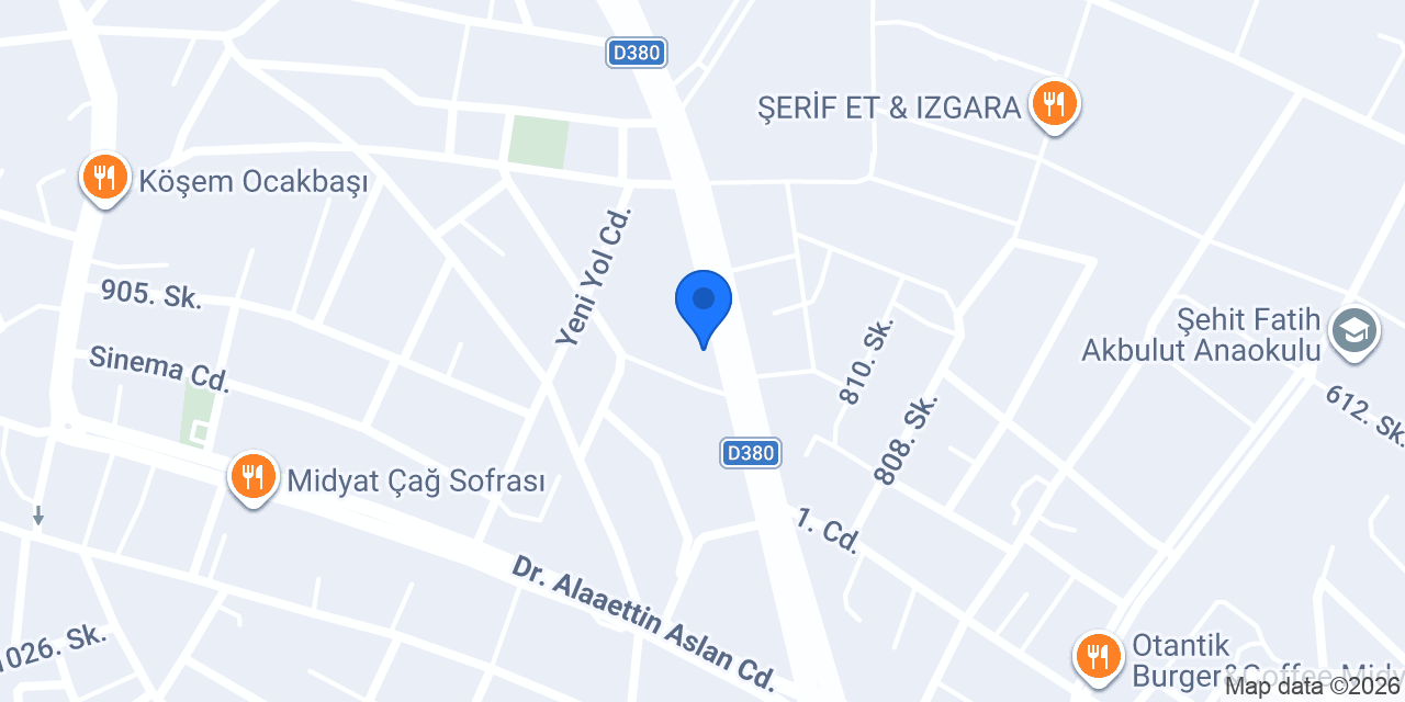 ŞERİFOĞLU OTO LASTİK konumu