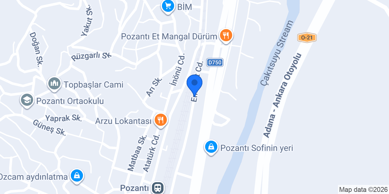 çatısan çelik yapı konumu