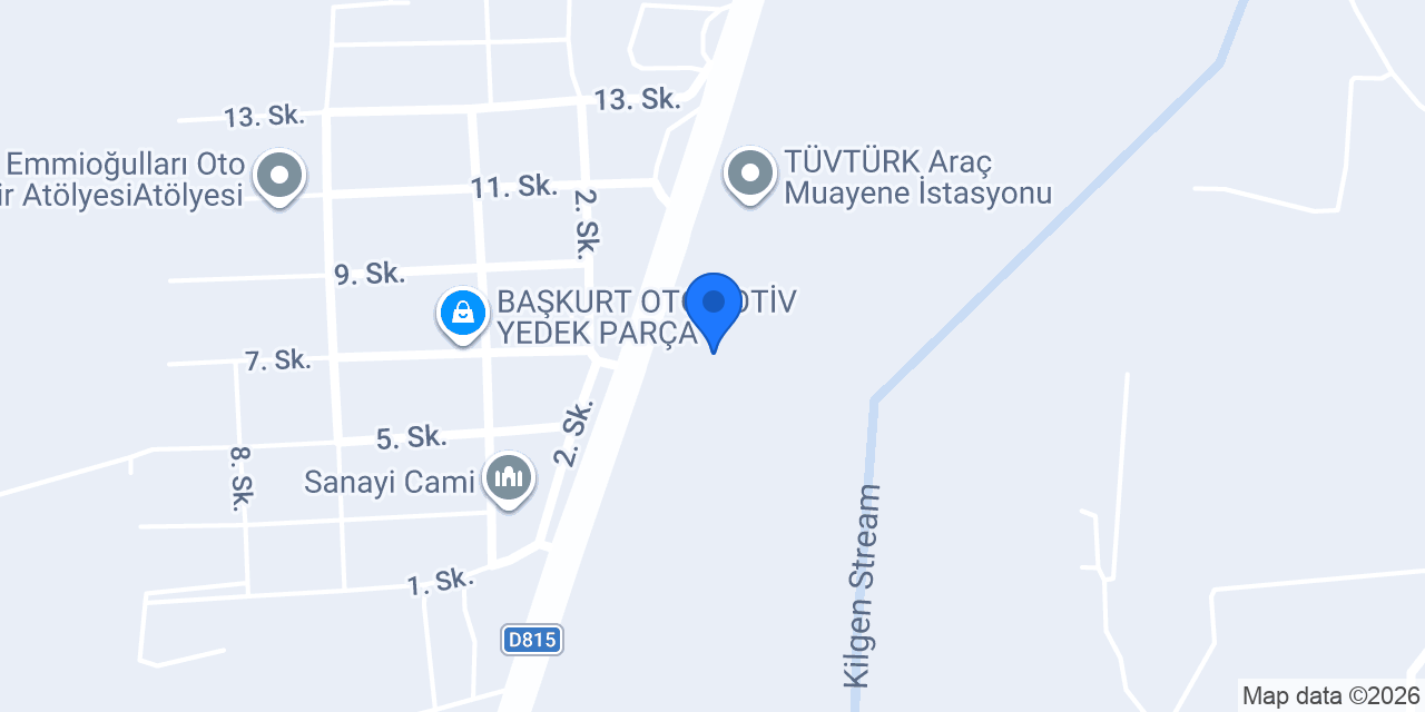 ÇEVİK TİÇARET konumu